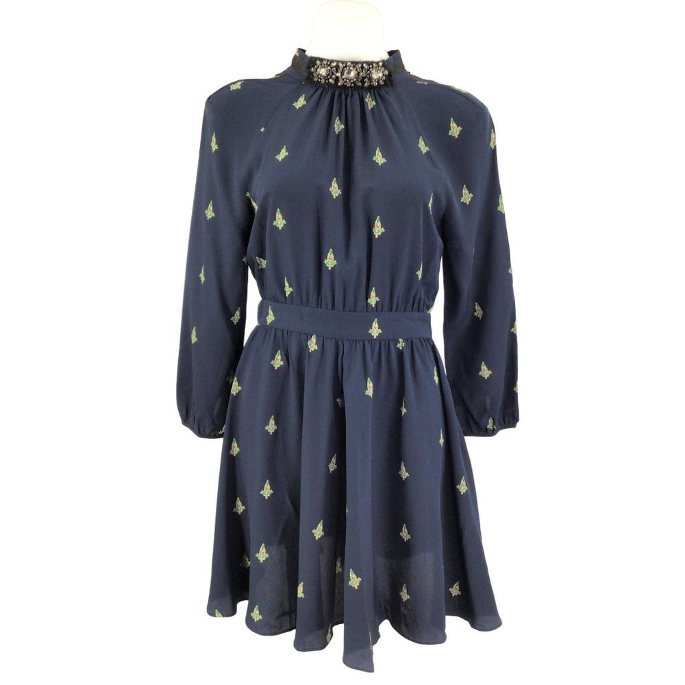 Juicy Couture Dress Size 4 Navy Blue